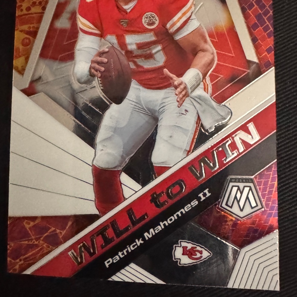 Kansas City Chiefs Red Trading Card